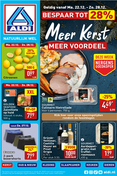 Aldi Folder Week 52