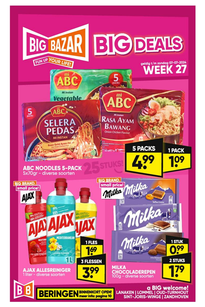 Big Bazaar Folder Volgende Week 27 Nieuwe Folder