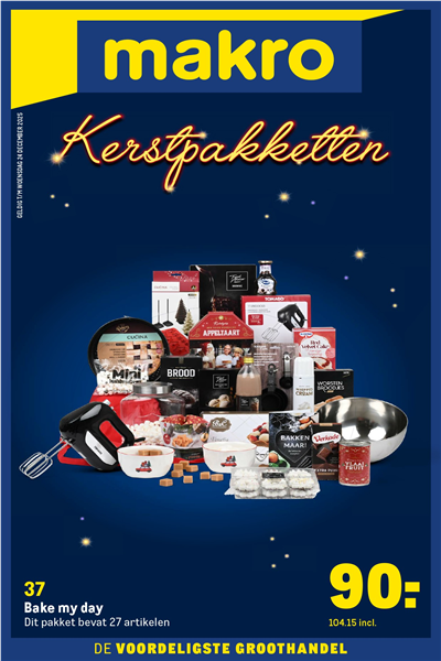 Makro Kerstpakketten Folder